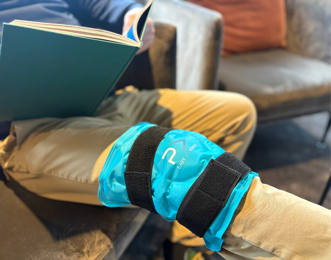 Easy Ice Knee – Herbruikbare warmte- en koudetherapiewrap